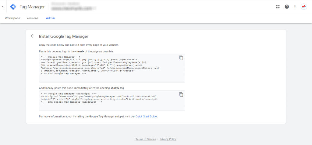 Google Tag Manager with Shopify