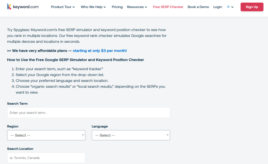 The Best 7 Free keyword rank checker tools for SEO 5 10