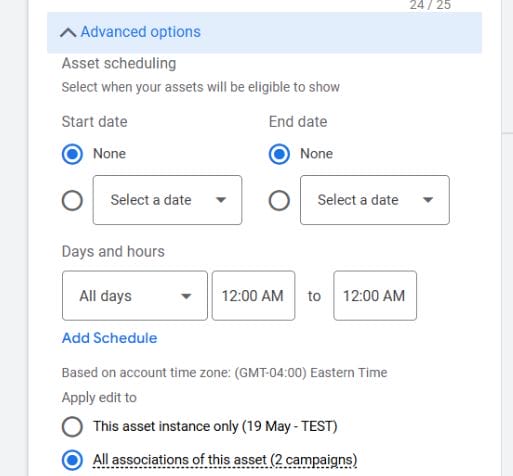 Google Ads Callout Extensions2