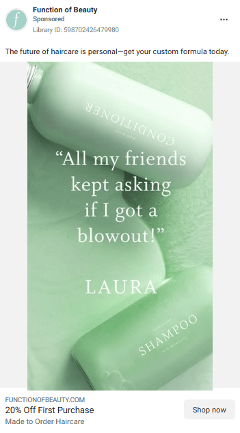 Best Ads for Haircare Products: Create Engaging Campaigns 1 38