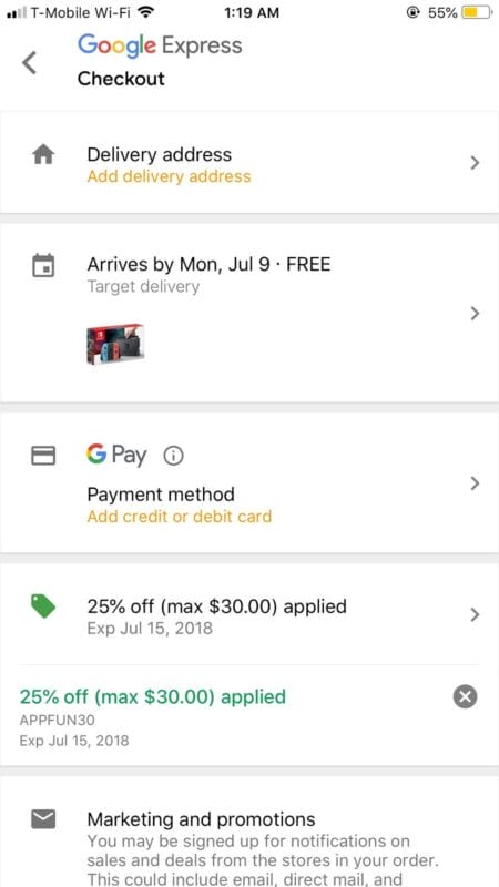 About Google Shopping Actions1