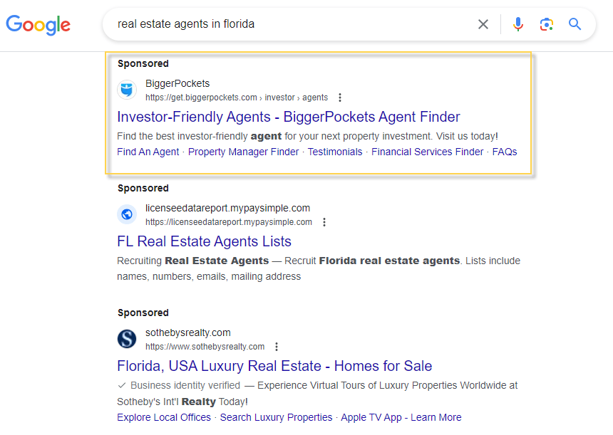 PPC advertising for Real Estate Businesses