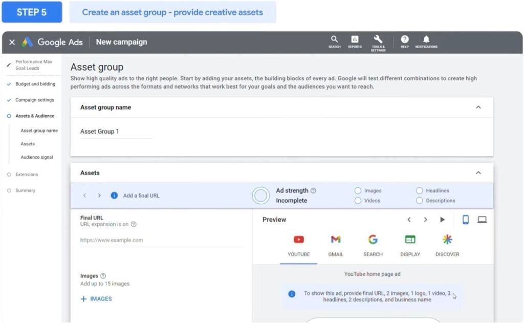 Optimize Performance Max Campaigns
