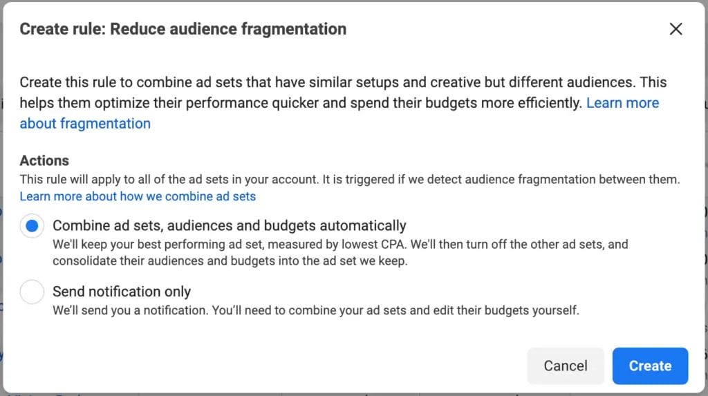 Facebook Ads Automated Rules