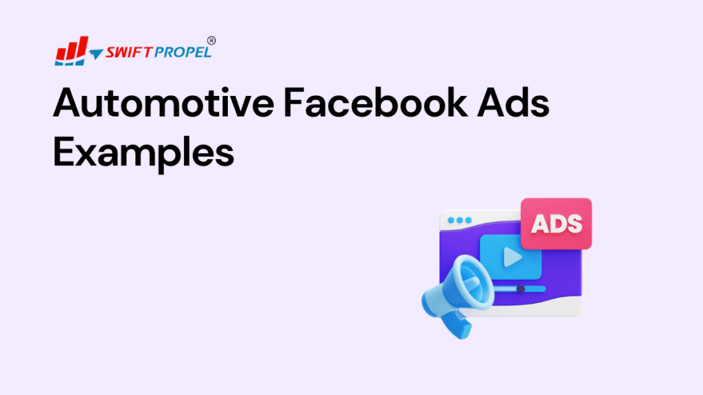 Automotive Facebook Ads Examples