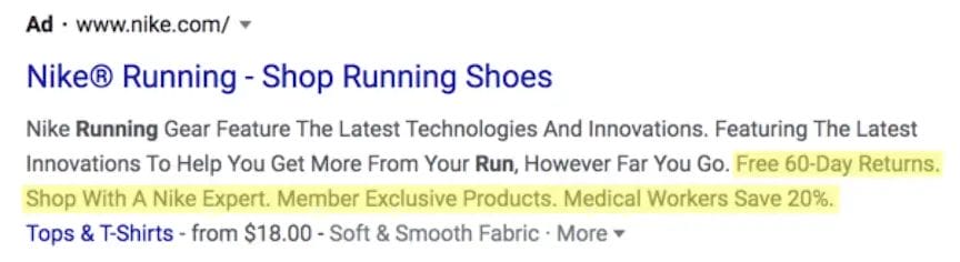 5 Tips for Using Google Ads Callout Extensions to Boost Your Campaign Success 7 Callout extension examples