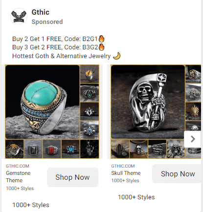 Driving Growth: 10 Expert Strategies for Jewelry Facebook Ads 8 Carousel Ads