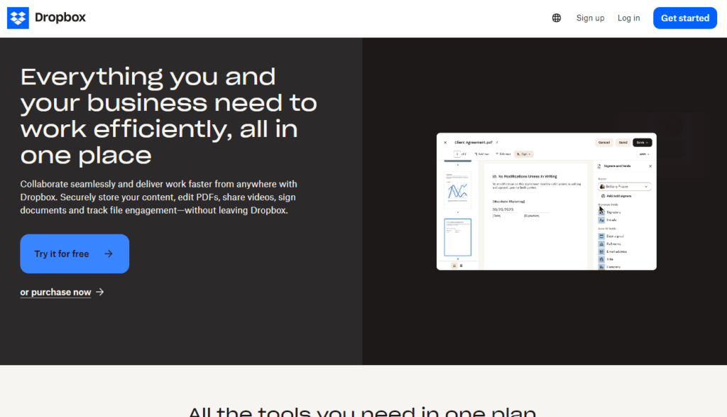 Essential Guide to Digital Marketing Strategies for Startup Success 6 Dropbox