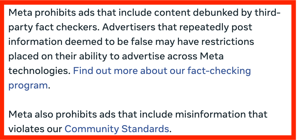Avoiding Facebook Ad Rejections: Tips for Compliance and Approval 4 Facebook Ad Rejection4