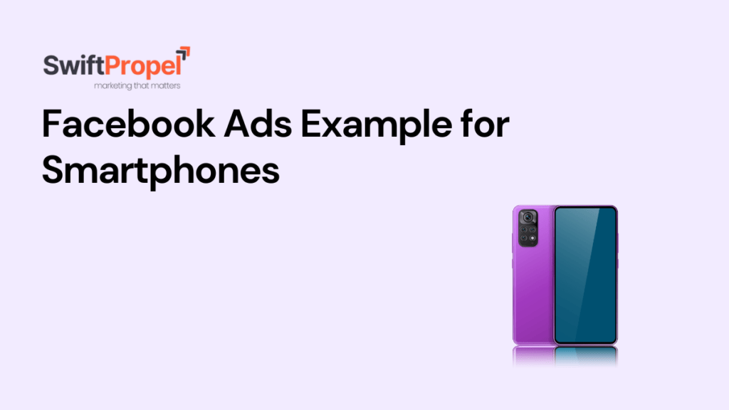 Facebook Ads Example for Smartphones