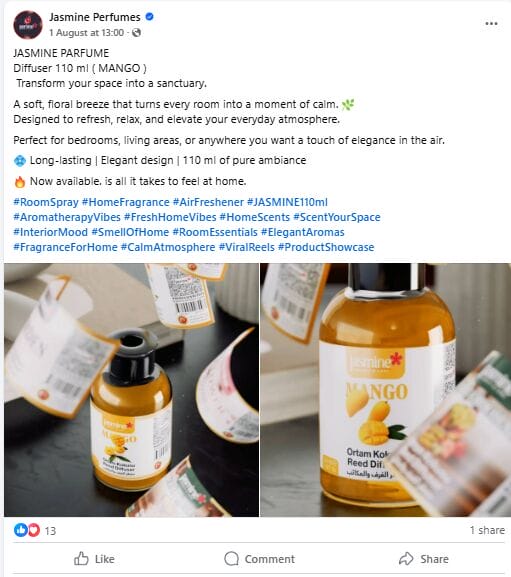 Scenting Success: Strategies for Facebook Ads for Fragrances 3 Fragrances