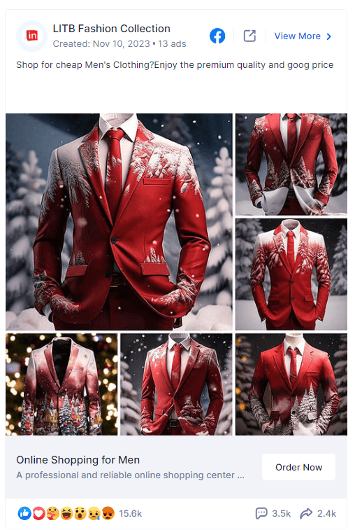 Facebook Clothing Ads Examples2