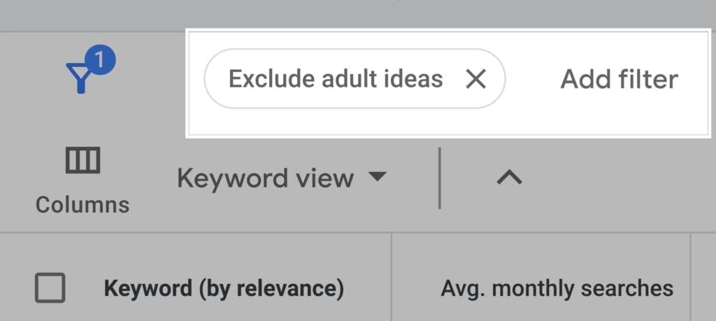 Filter by Relevance