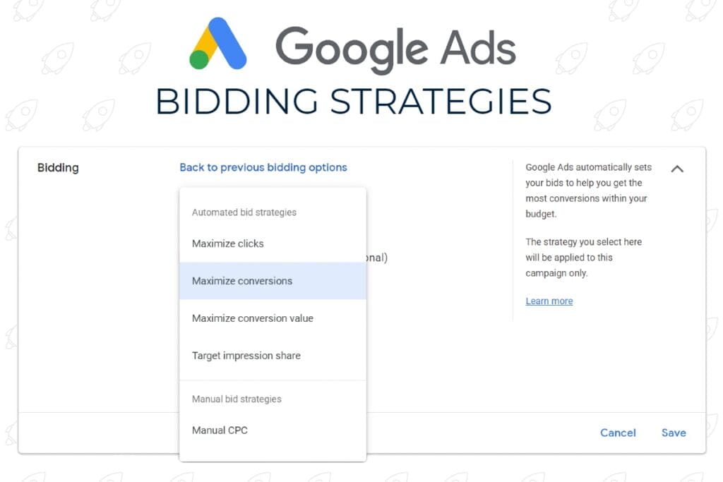 Right Bid Strategy in Google Ads