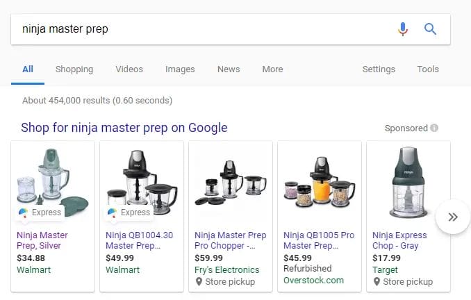 Google Shopping Ads vs Google Shopping Actions 1