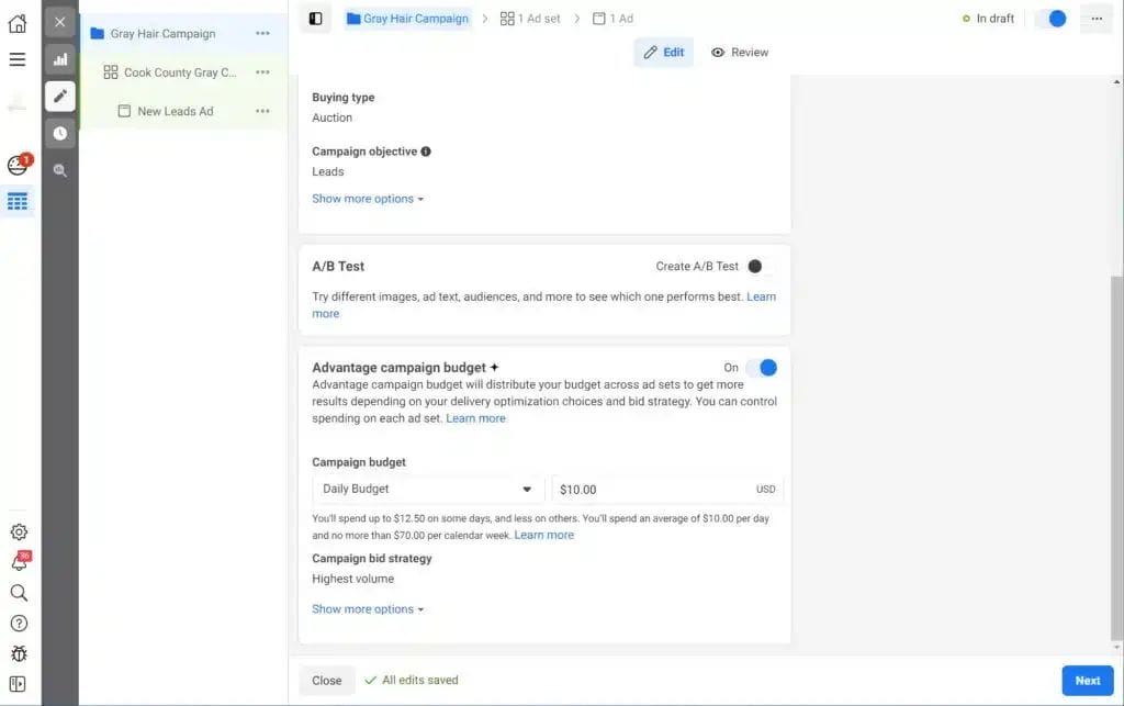Hair Care Product Advertisements on Facebook4