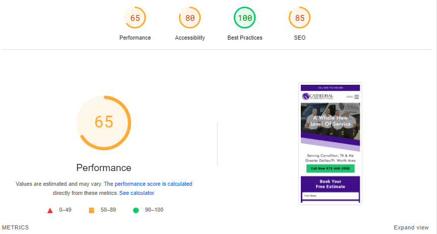 Increase your pages speed