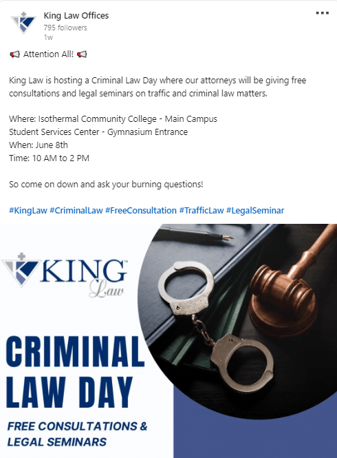 The Complete Guide to Digital Marketing for Law Firms 4 LinkedIn profile