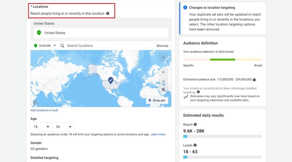 Restaurant Facebook Ads examples