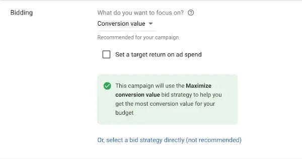 Google Ads Portfolio Bid Strategy