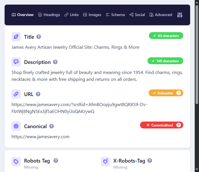 Online Jewelry Store SEO2