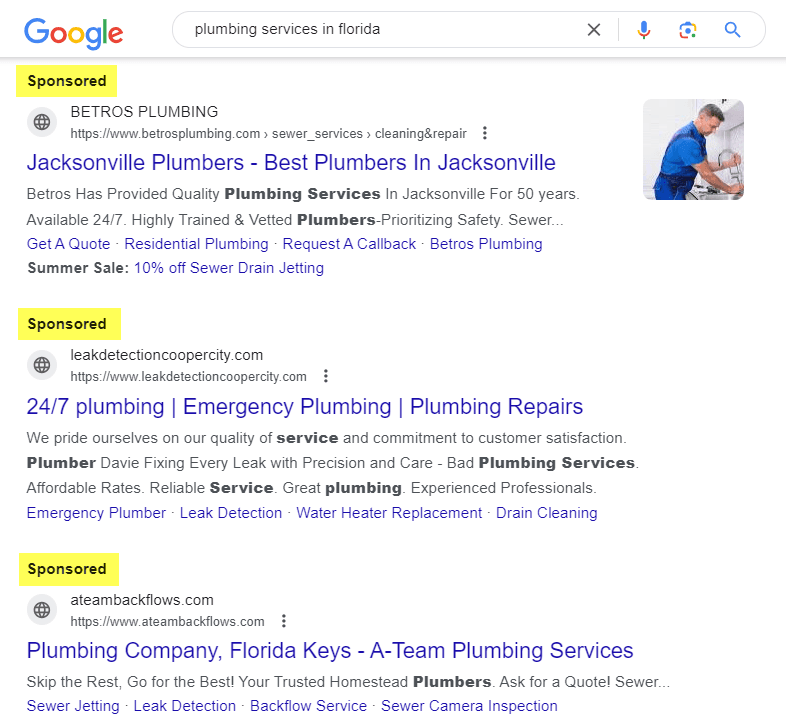 Lead Generation for Plumbing Companies