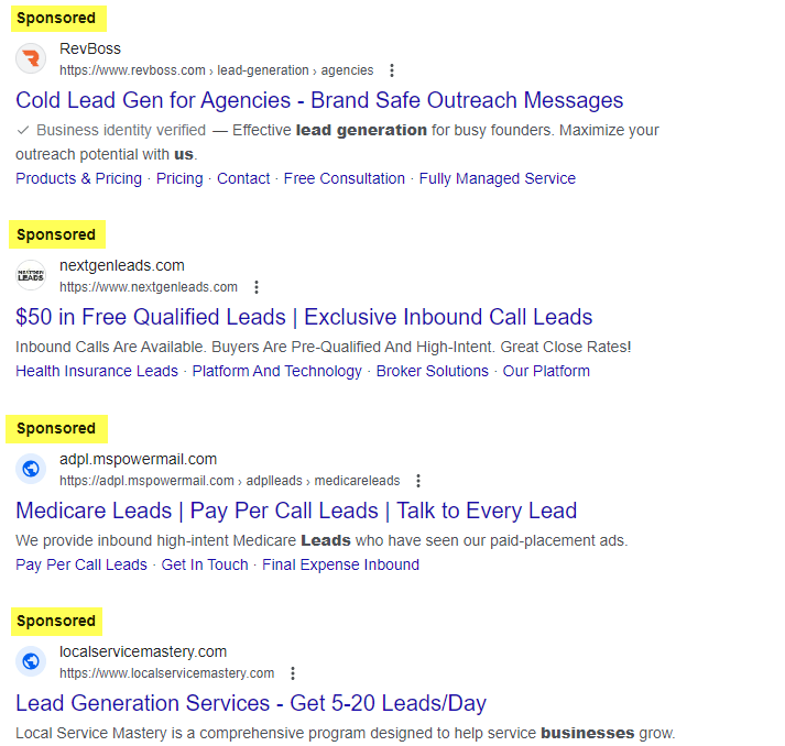 Online Lead Generation Methods