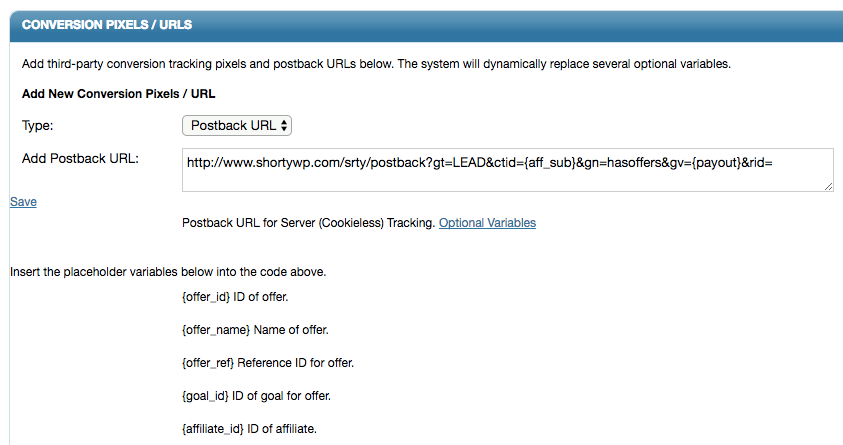 Postback URL in Affiliate Advertising2