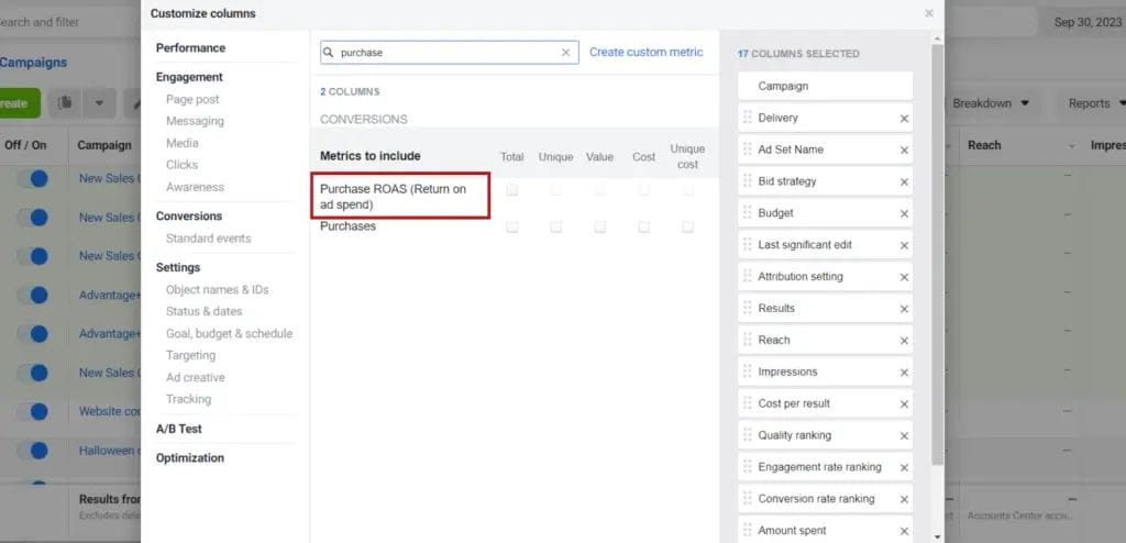 5 Essential Metrics For Facebook Ecommerce Campaigns 4 ROAS (Return on Advertising Spend)