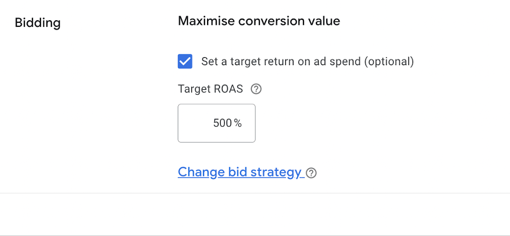 Effective Tips for Google Smart Shopping Optimization 2 ROAS as a KPI