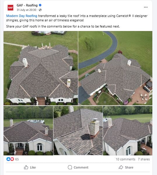 Maximize Your Reach with These Proven Roofing Ads Examples 2 Roofing Ads examples2