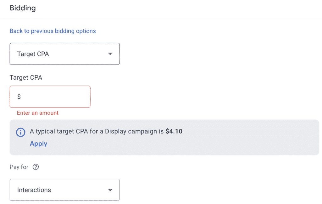 Search Ads Biding Strategies