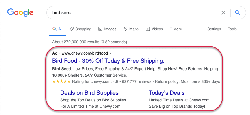 5 Tips for Using Google Ads for Women Clothing Store 7 Search Ads