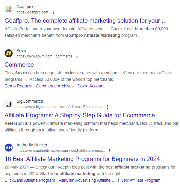 Affiliate Marketing Platforms