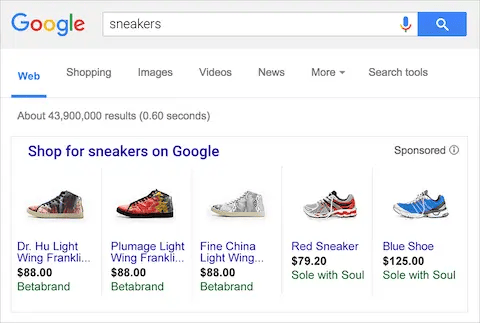 Sell on Google Shopping