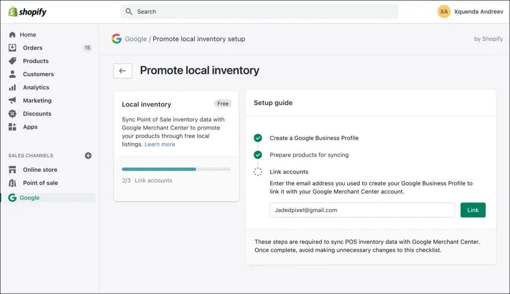 Set Up Local Inventory Ads1