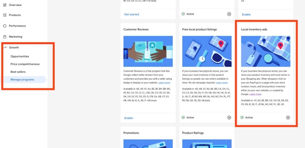 Set Up Local Inventory Ads2