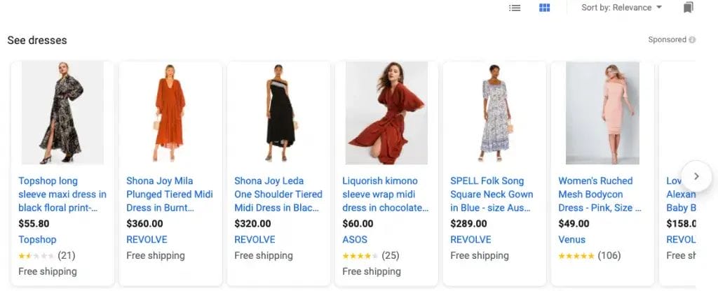 5 Tips for Using Google Ads for Women Clothing Store 6 Shopping Ads