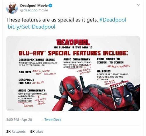 Social Media Call to Action Examples