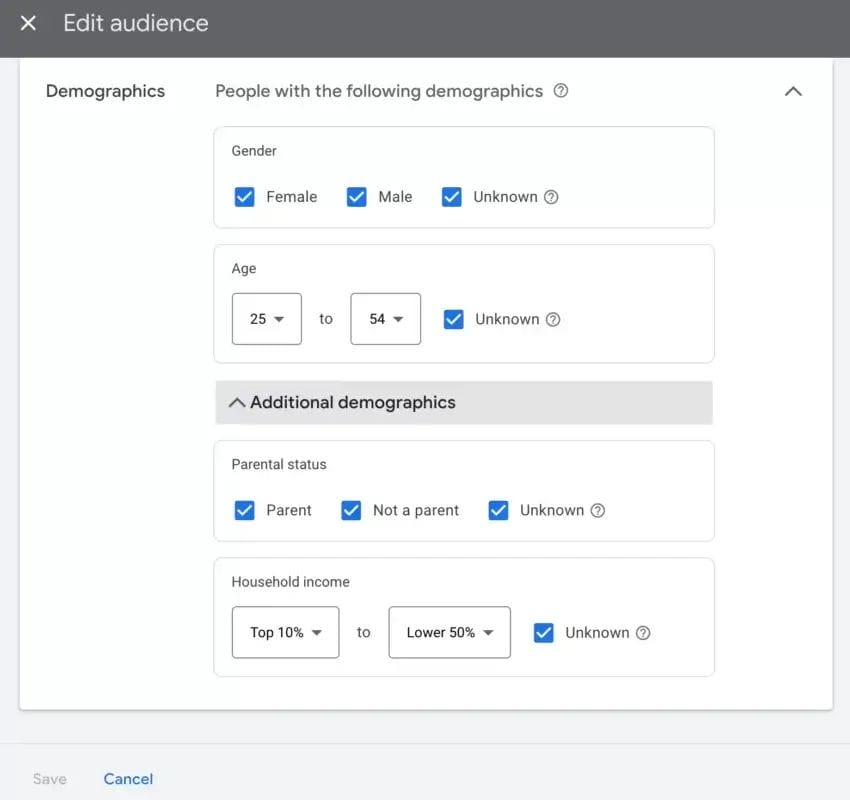 Target Your Audience
