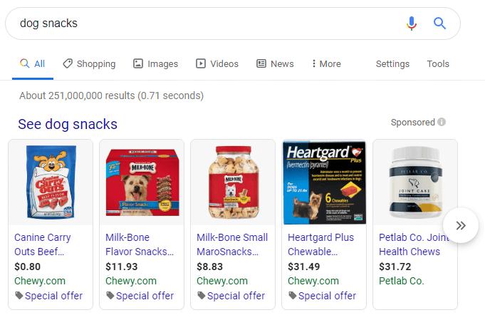 Use of Google Merchant Center5