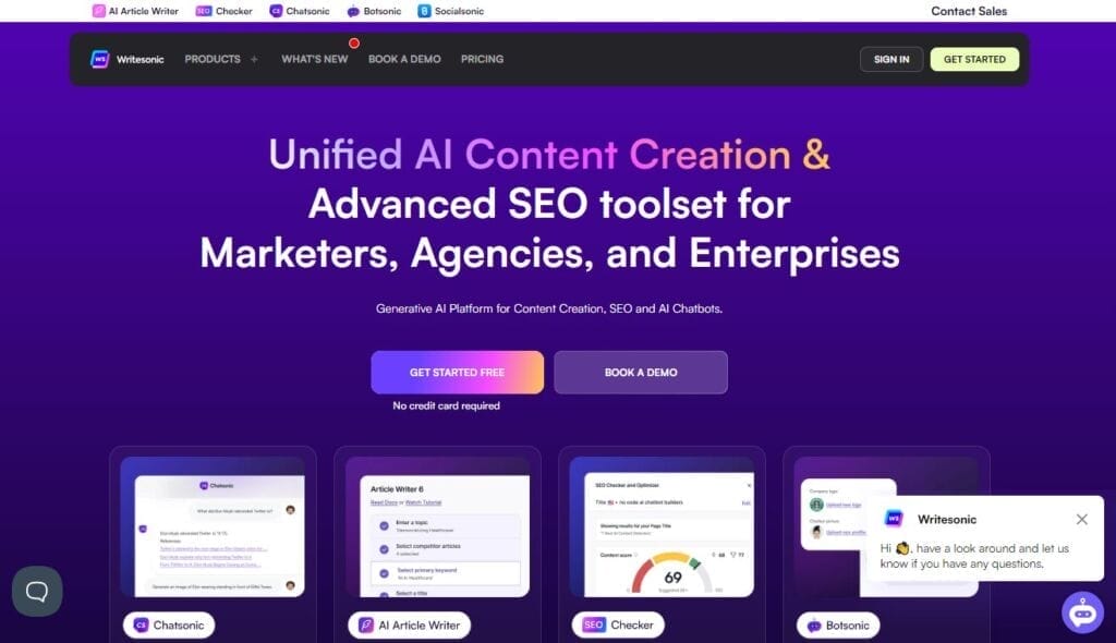 Free AI Writing Tools