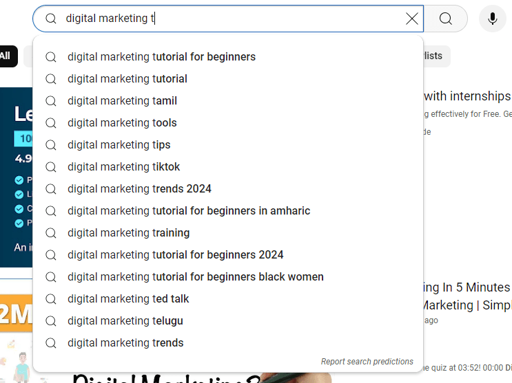 Youtube Video Used for SEO Ranking