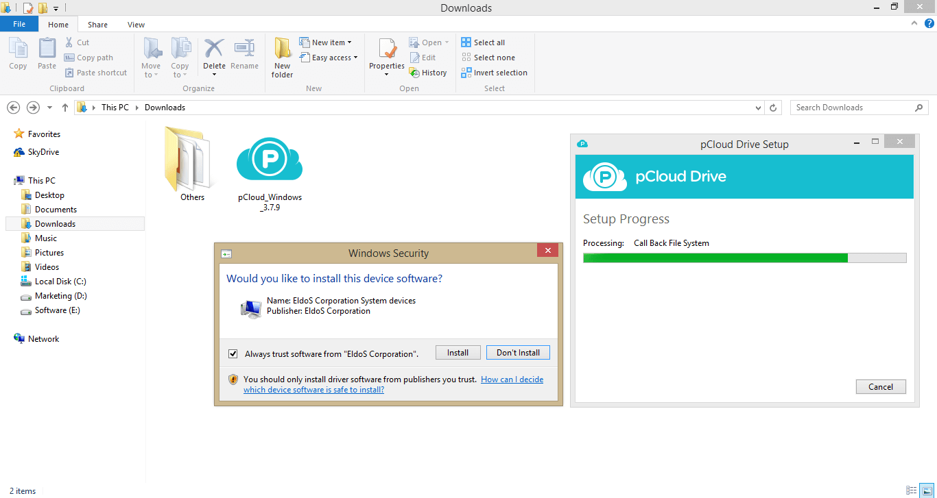 cloud storage services