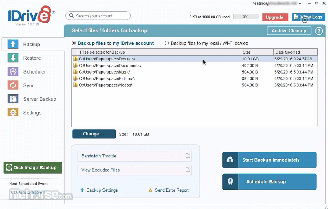 cloud storage services