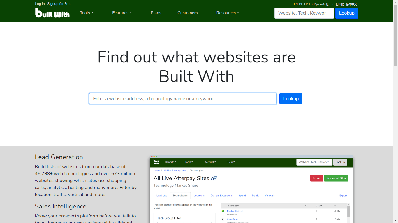 competitor analysis tools