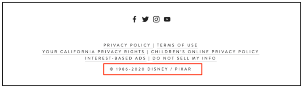 copyright notice
