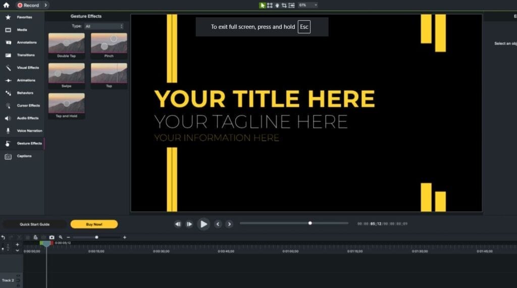 editing in Screen Recording