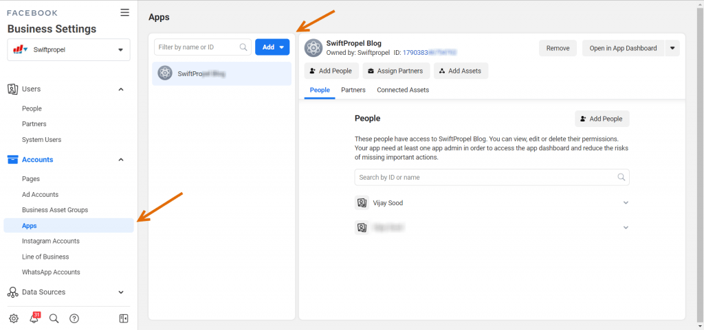 Setting up Facebook Business Suite Manager