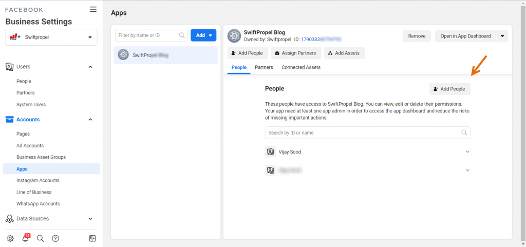 Setting up Facebook Business Suite Manager